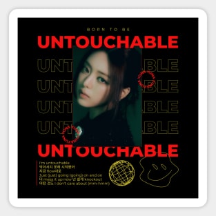 Yuna Untouchable ITZY Magnet